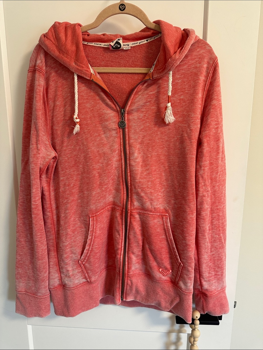 Roxy Coral Zip-Up Hooded Jacket